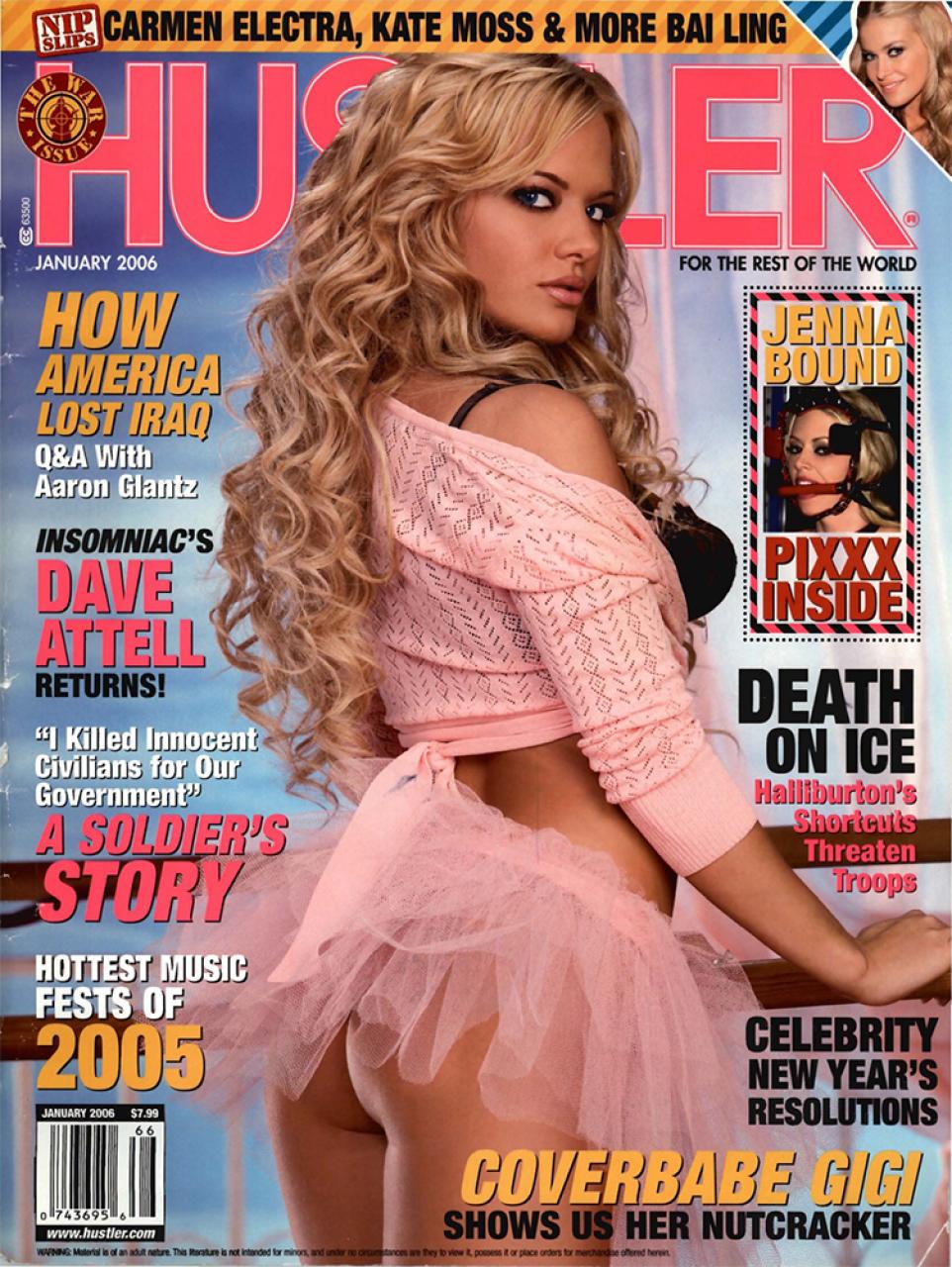 January 2006 - HUSTLER Magazine.
