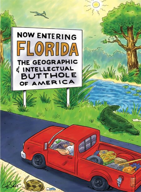 Now entering Florida…