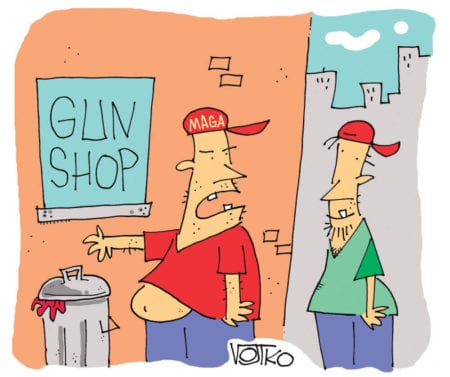 “I’m angry and stupid. I need to be armed.”