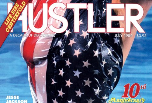 HUSTLER July 1984 Cover