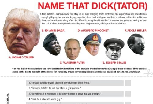 Name That Dick(tator)