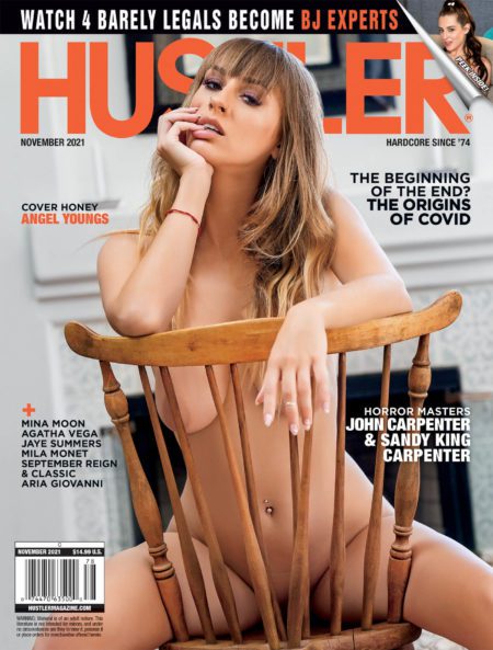 HUSTLER Magazine November 2021 cover