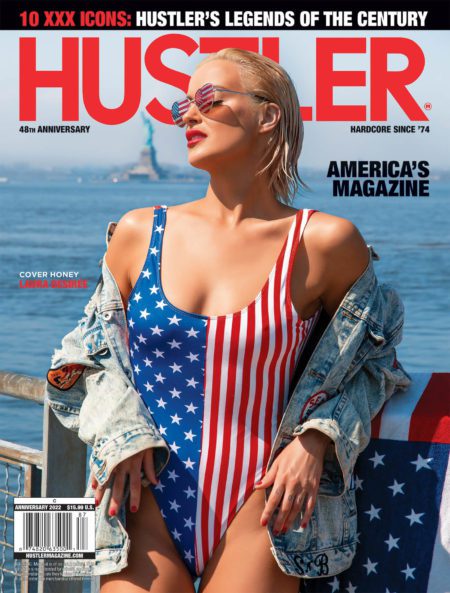 HUSTLER Magazine Anniversary 2022 cover