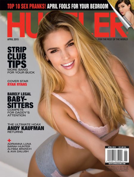 HUSTLER Magazine April 2015 cover