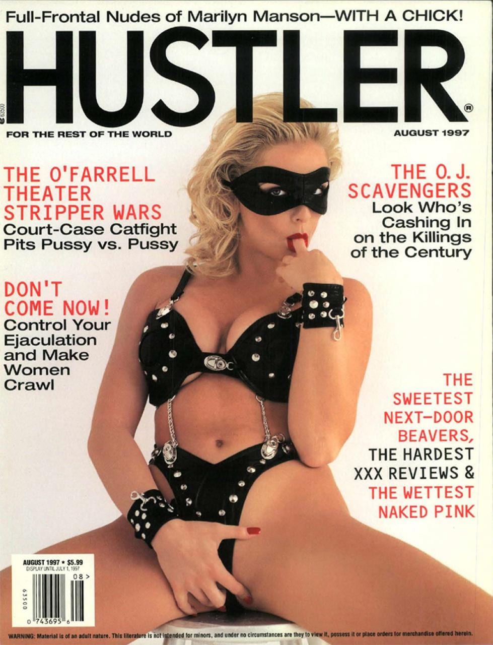 August 1997 - HUSTLER Magazine.