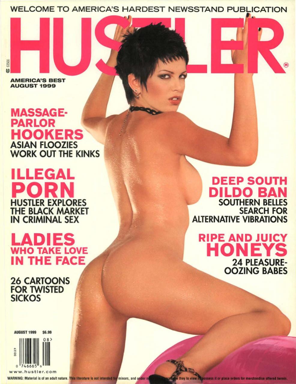 August 1999 - HUSTLER Magazine.