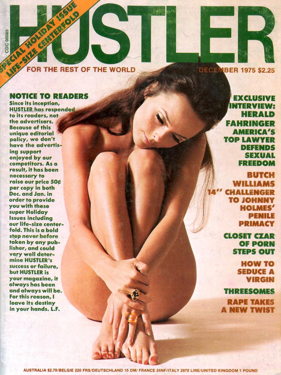 December 1975 - HUSTLER Magazine.