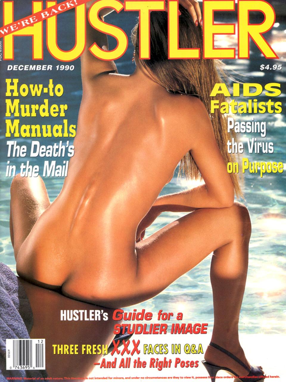 December 1990 - HUSTLER Magazine.