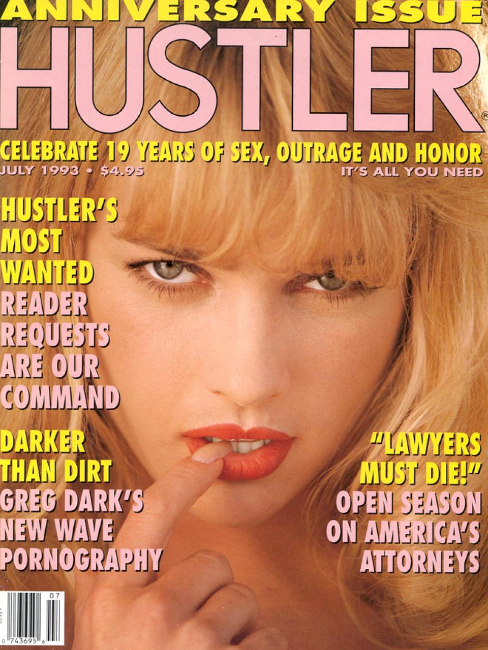 July 1993 - HUSTLER Magazine.