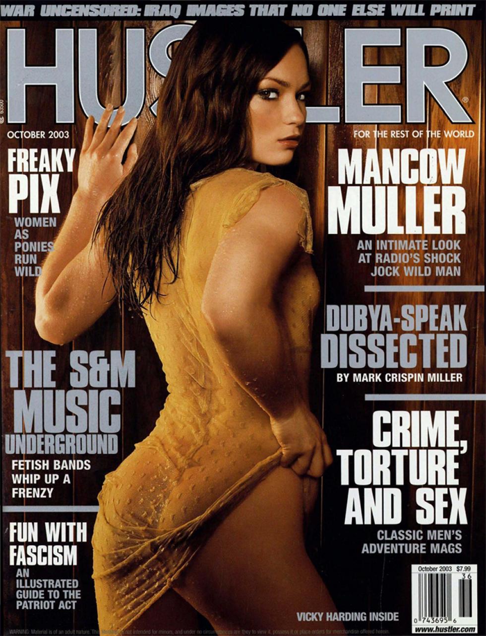 October 2003 - HUSTLER Magazine.