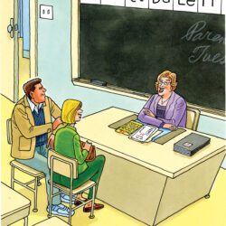 “Your son is extremely intelligent for his age. He does not believe in Santa Claus, the Tooth Fairy, the Easter Bunny or the Republican Party.”