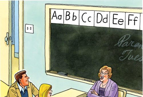“Your son is extremely intelligent for his age. He does not believe in Santa Claus, the Tooth Fairy, the Easter Bunny or the Republican Party.”