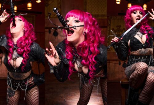 Saint Anique: The Sword Swallower Next Door
