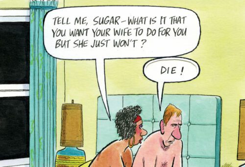 Tell me sugar. What it is that you want your wife to do but she just won’t?