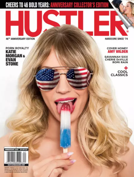 HUSTLER Magazine Anniversary 2020 cover